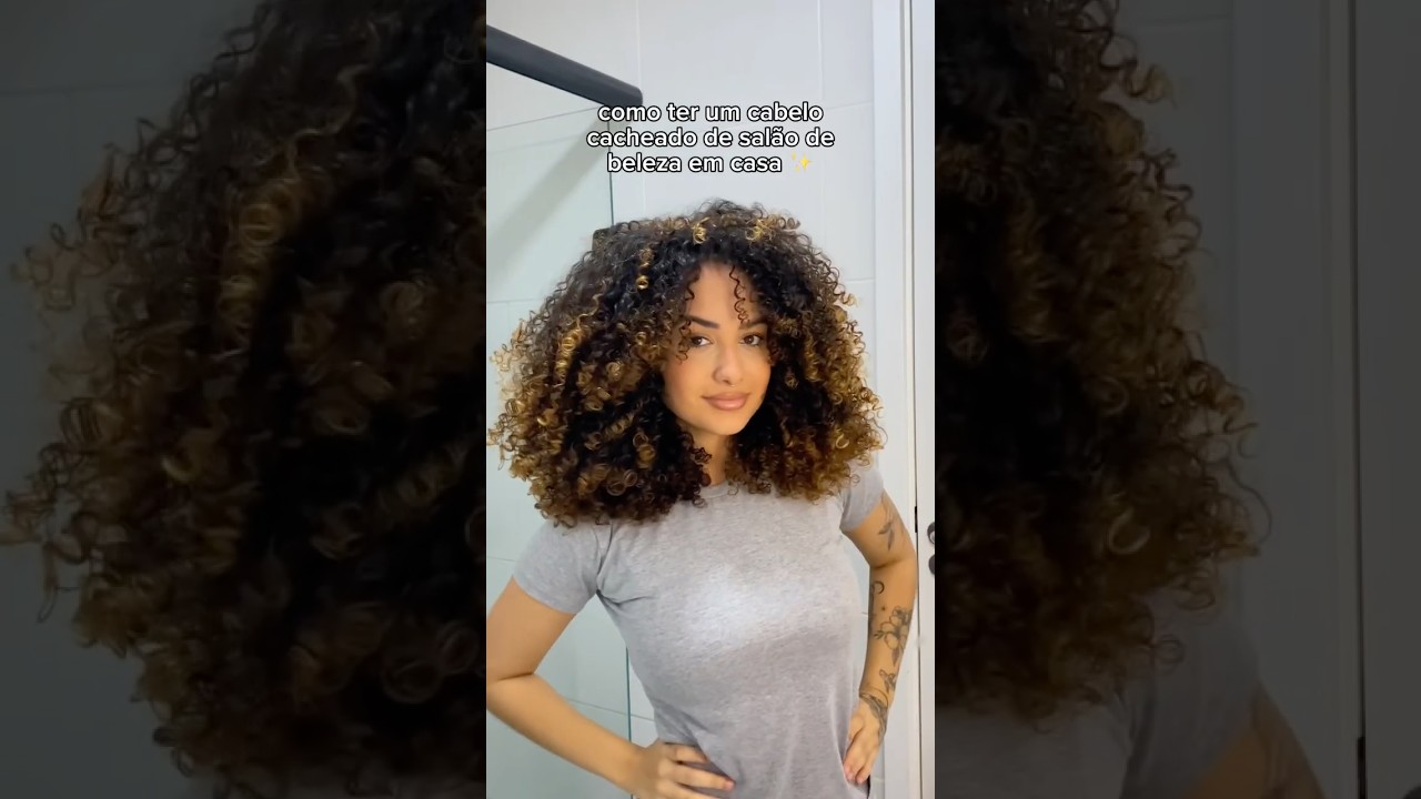 insta: beakizz #tutorial #cachos #cabelocacheado #cabelo #cacheadas #curlyhair