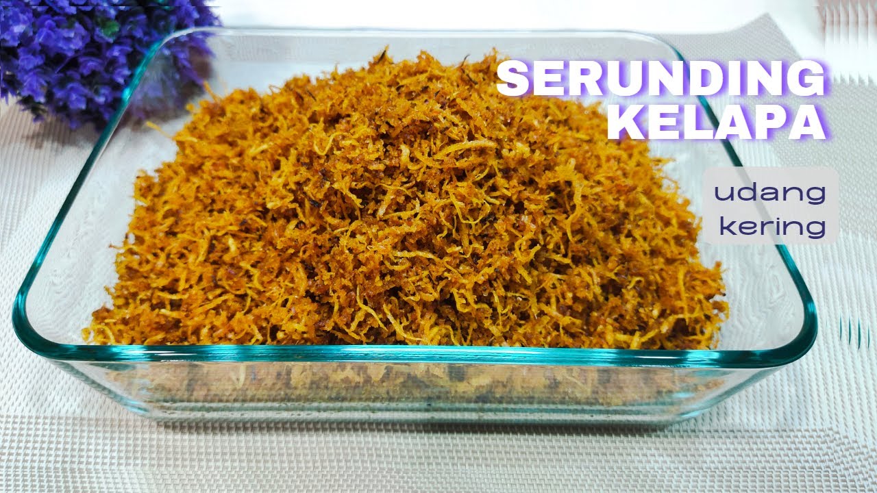 Serunding kelapa Udang Kering #serundeng #serundengkelapa #juadahberbuka #menuramadhan #menuraya