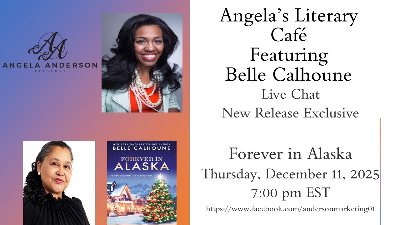 Angela's Literary Cafe' with Belle Calhoune