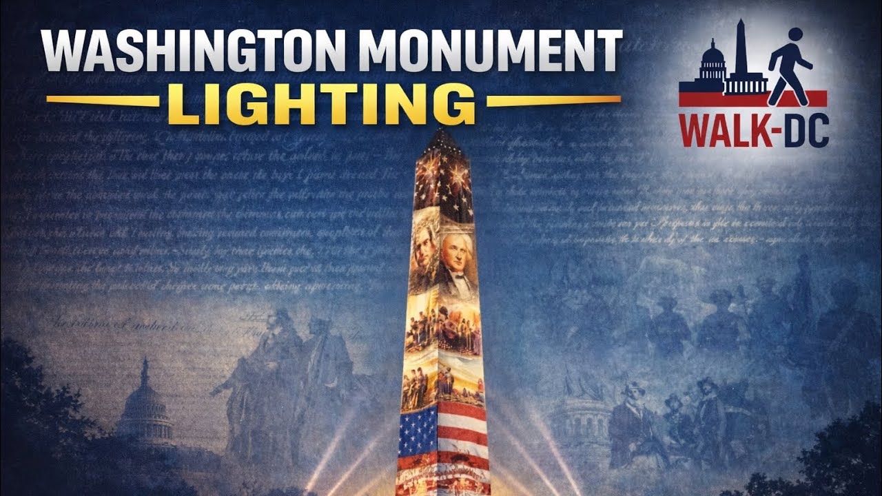 Washington DC LIVE!  FREEDOM 250, Washington Monument Lighting!