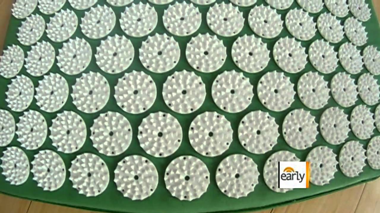 Chiropractic spiky mats put to the test