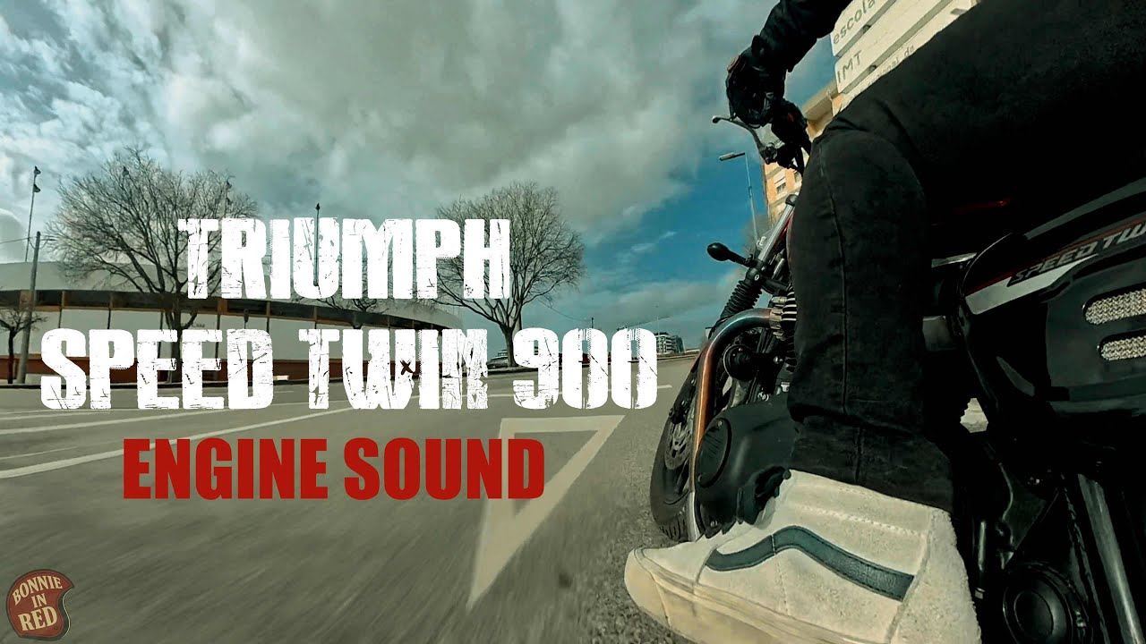 Triumph Speed Twin 900 (2024) || Engine Sound 