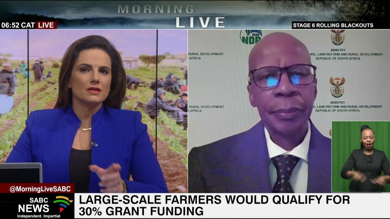Through fund, farmers will receive grant funding of R500 000 to R1.5M