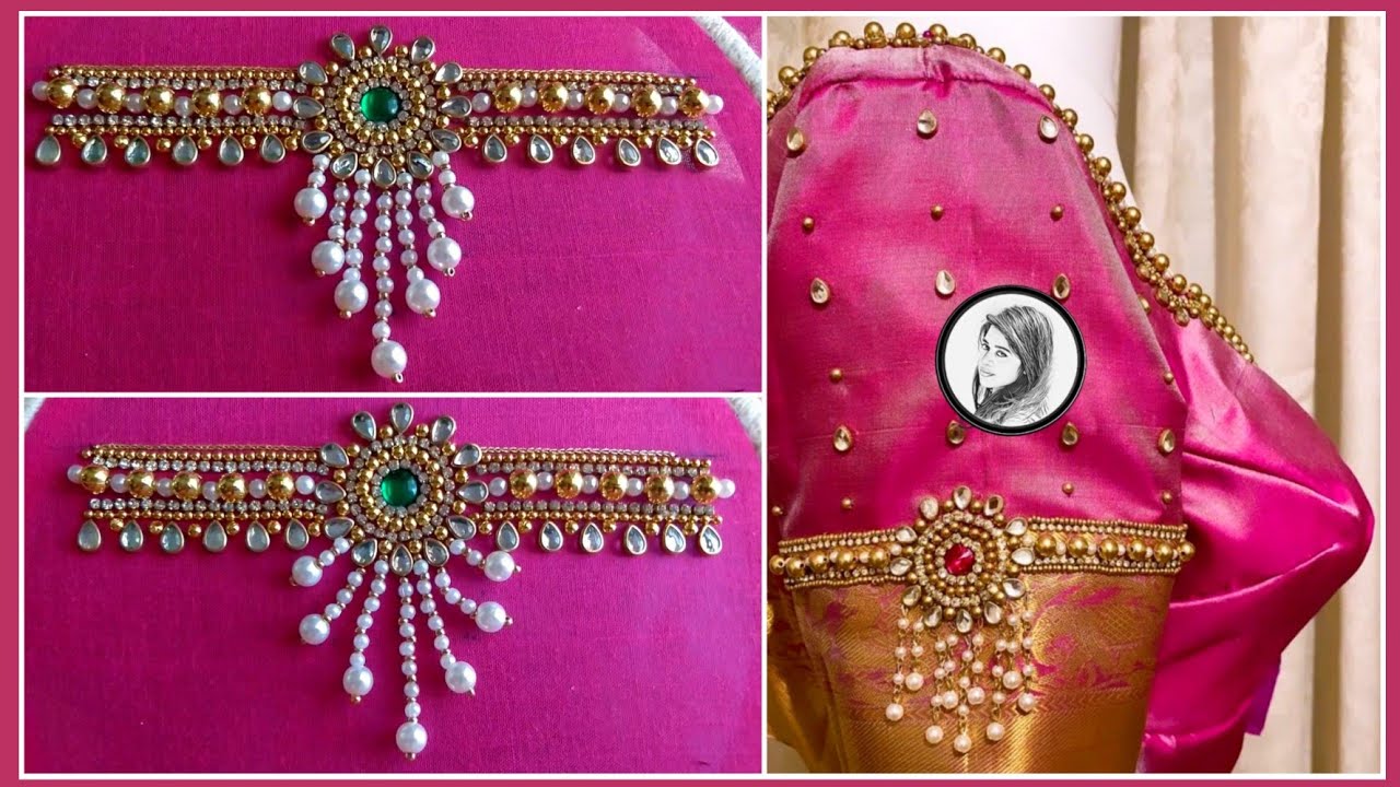 Awesome Bhajubandh Design with Normal Needle🤩