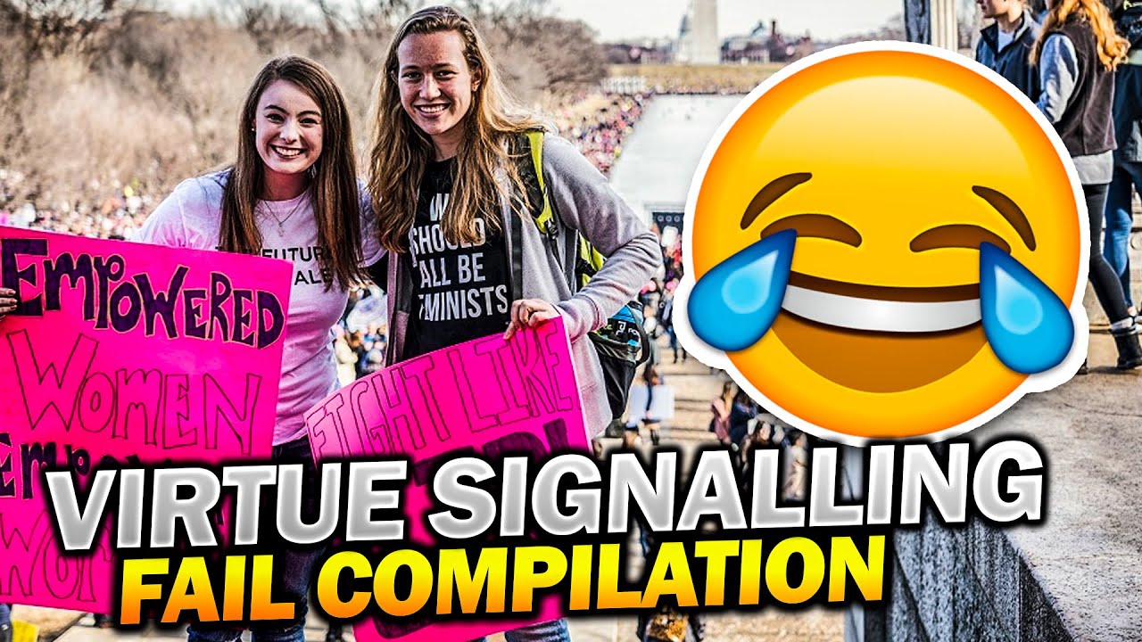 Virtue Signalling Fail Compilation... (Cringe Compilation)