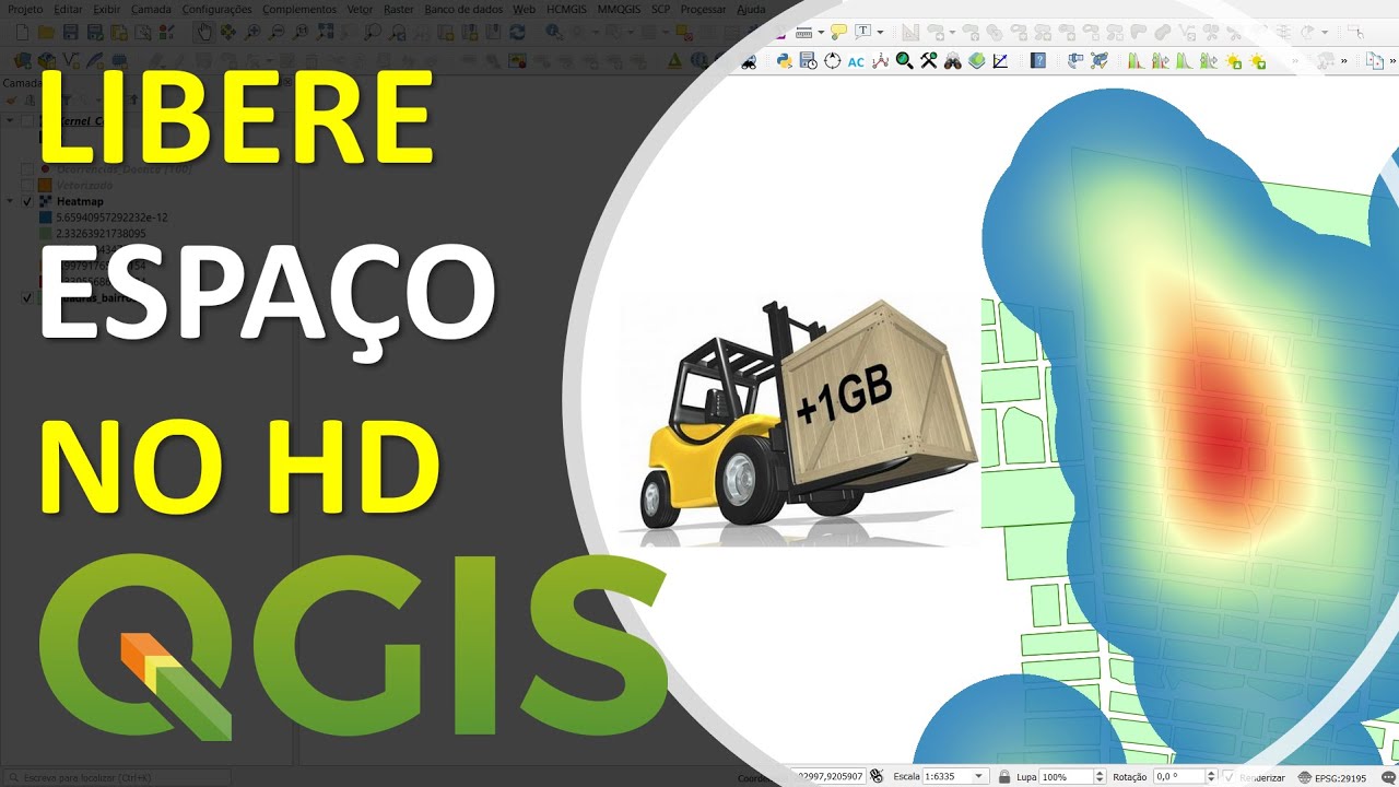 Como eliminar Arquivos desnecessários gerados pelo QGIS