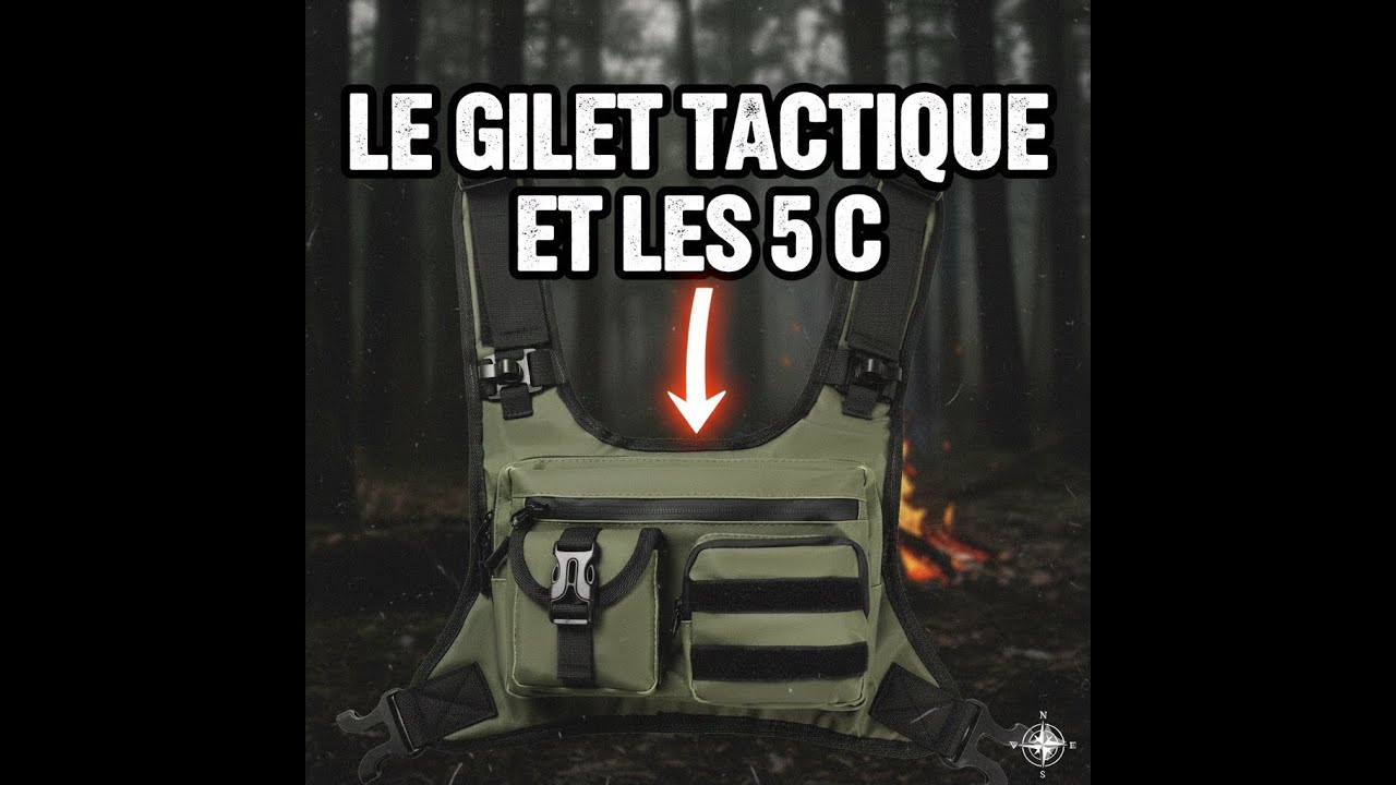 Le gilet tactique et les 5 C