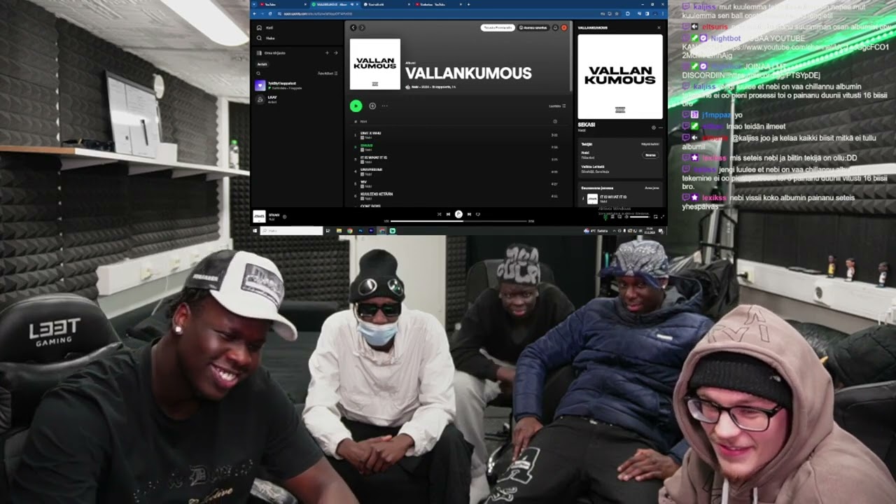 Reagoidaan Nebi - VALLANKUMOUS Albumiin!