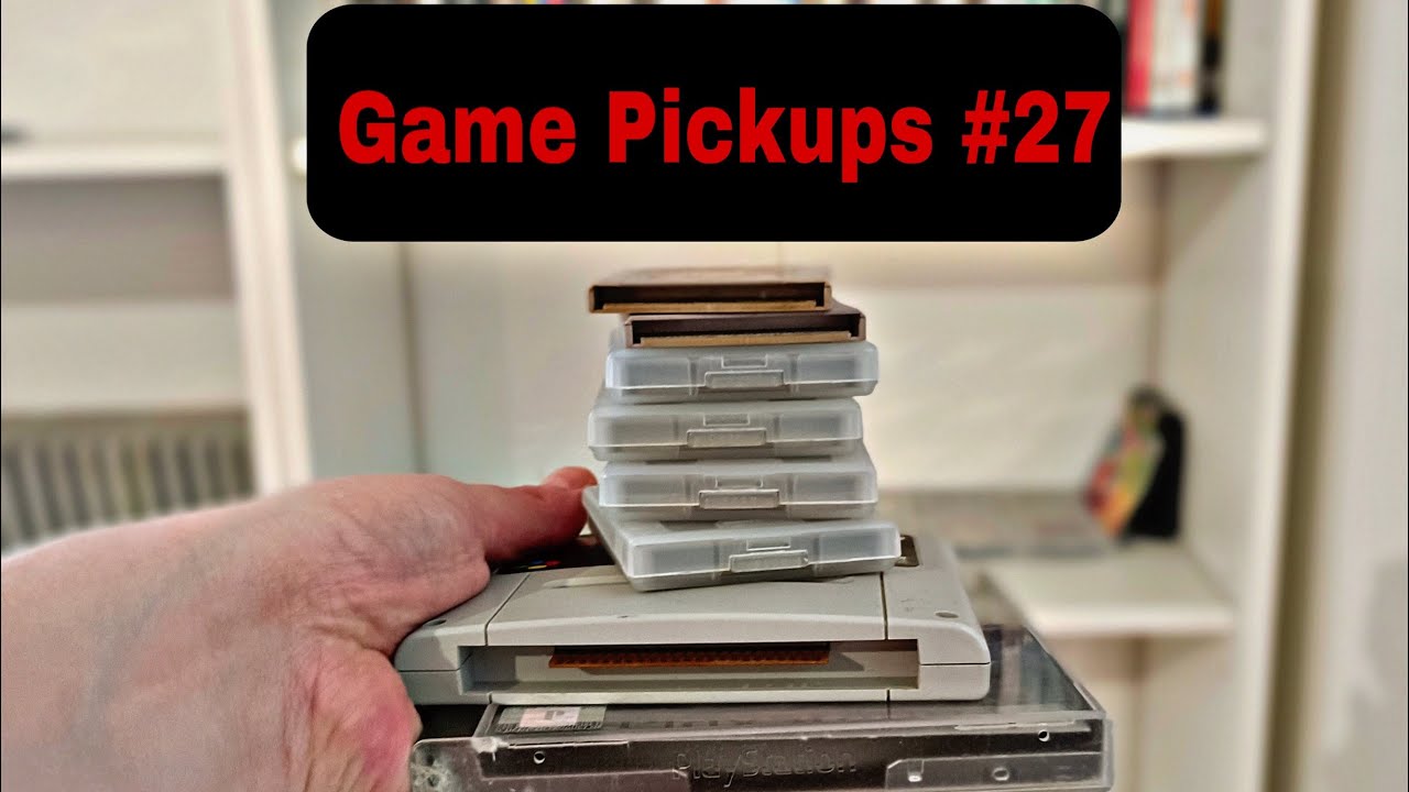 Game Pickups #27. Wenig Spiele aber große Qualität. 