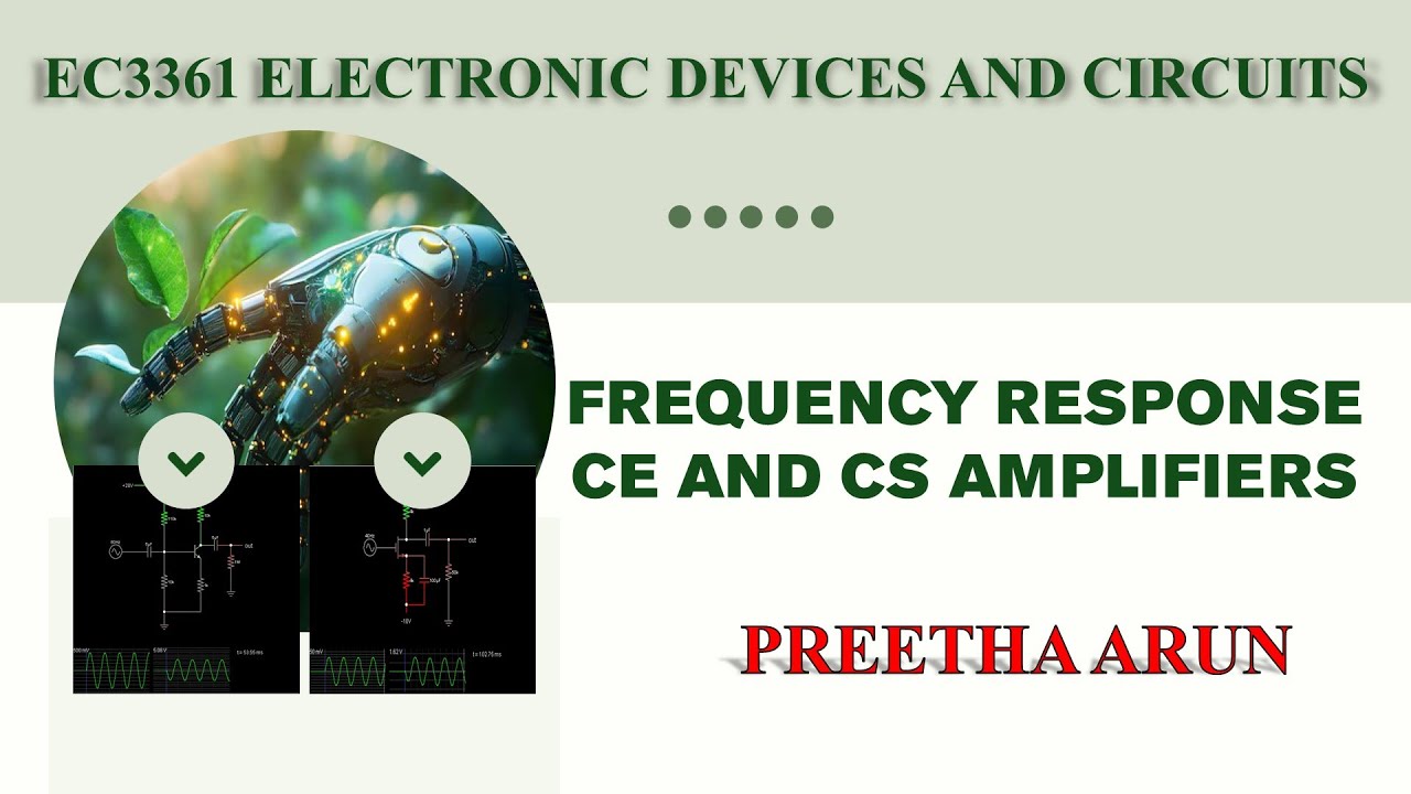 EC3361 - FREQUENCY RESPONSE CE AND CS AMPLIFIERS