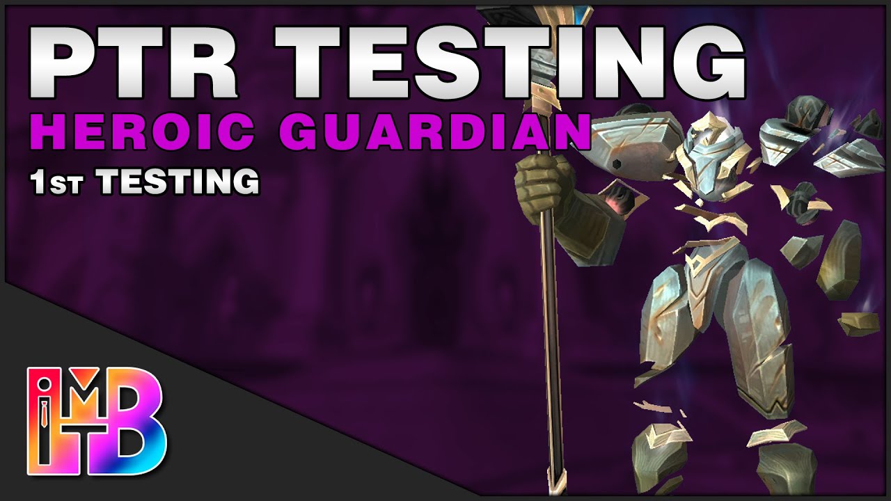 Heroic Guardian of The First Ones | 9.1 Raid Testing | Intern Killed This Guide