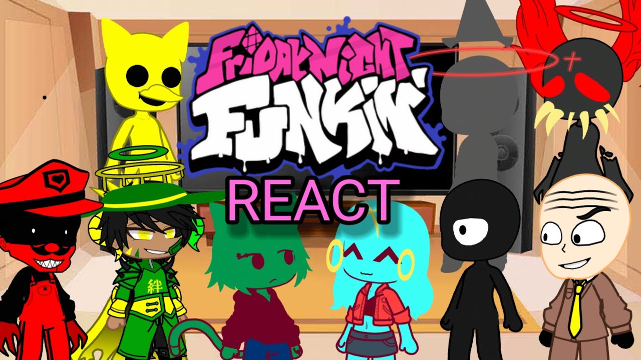 FNF characters reacting to there songs part 3