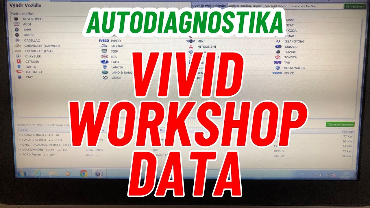 Autodiagnostika Vivid Workshop Data (kopie) - co um&iacute; a jak ji použ&iacute;vat