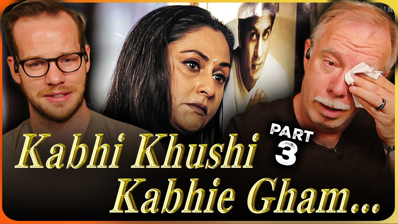 KABHI KHUSHI KABHIE GHAM Movie Reaction Part 3/4 | Shah Rukh Khan | Kajol | Amitabh Bachchan