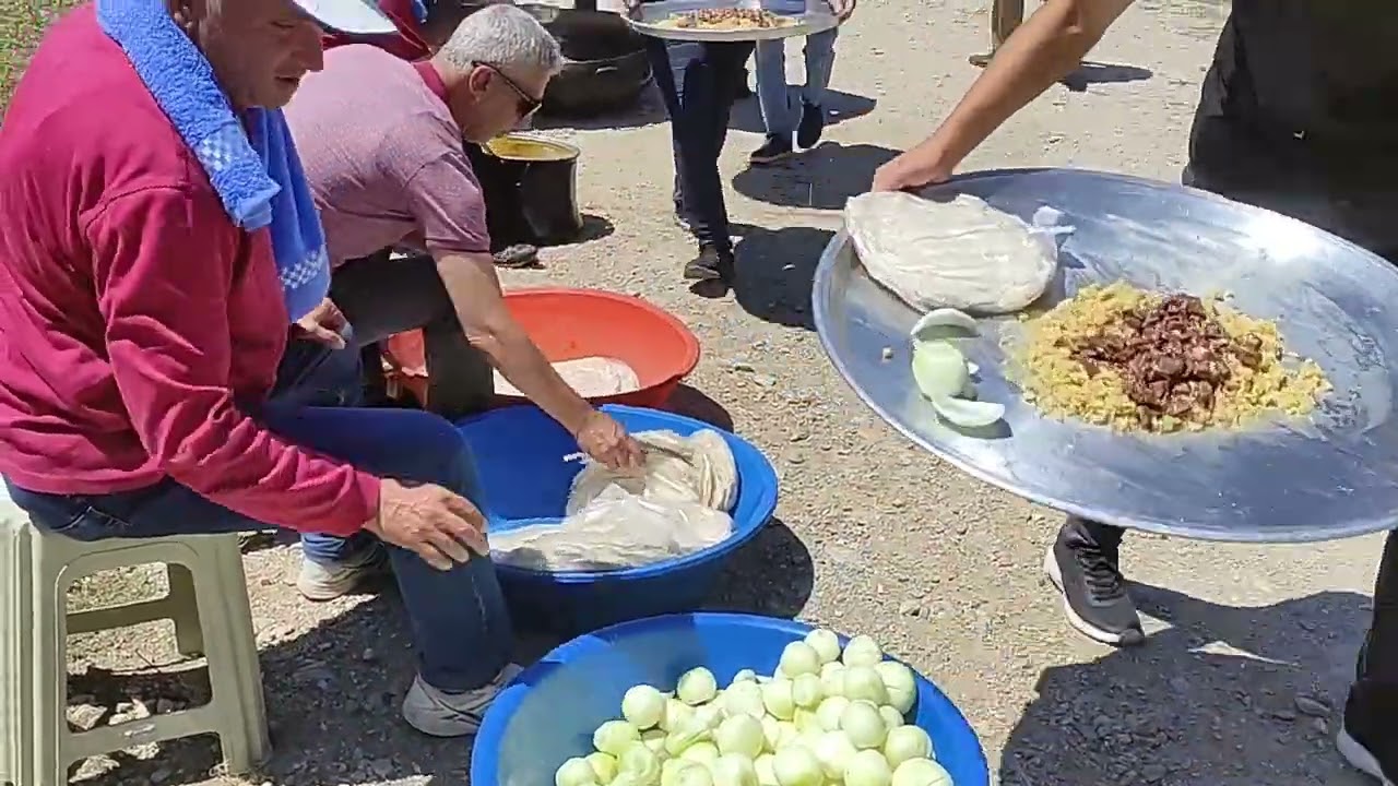 KONYA AHIRLI İLCESİNE ÖZGÜ İMECE USULÜ MEVLİT PİLAVIMIX
