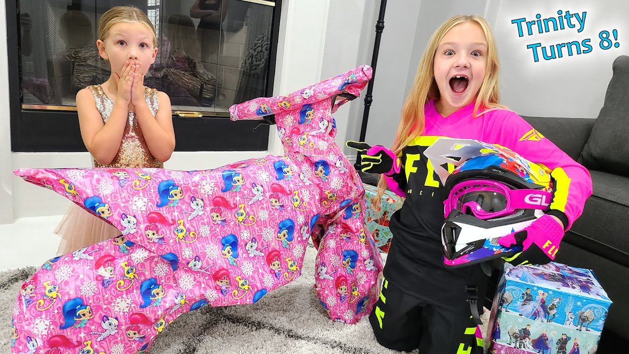 Trinity Gets Geared Up for Her 8th Birthday!!!