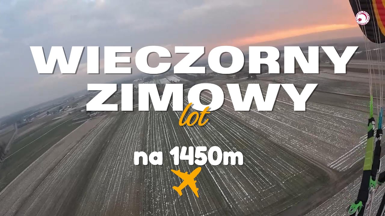 Wieczorny, Zimowy lot na 1450m