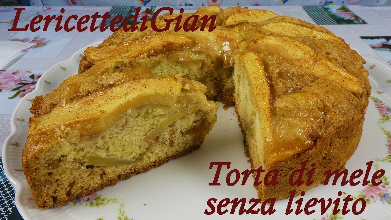 Torta di mele senza lievito - Ricetta facile