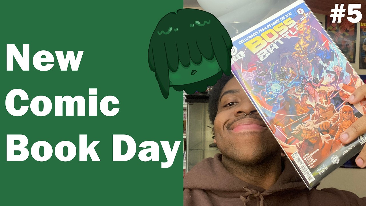 SUPERMAN VS HOMELANDER | New Comic Book Day Vlog #5