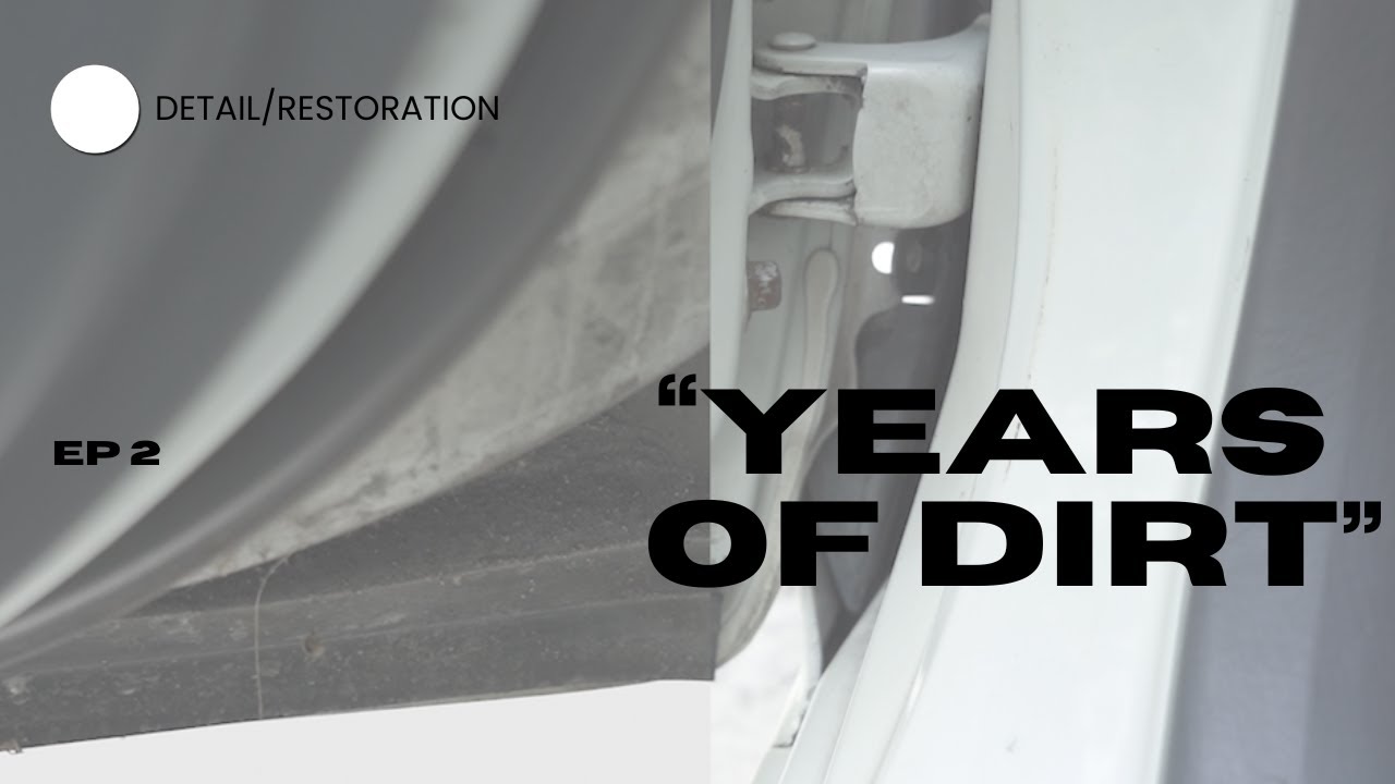 INSANE Door Jamb Cleaning | Years of Built-Up Grime