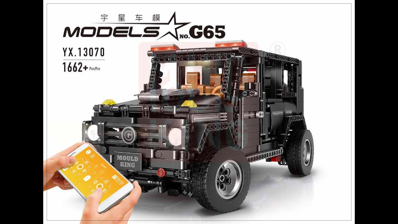 Mould King 13070 Building Instructions,MOC-2425 Technic G500 AWD Wagon, Manual free download