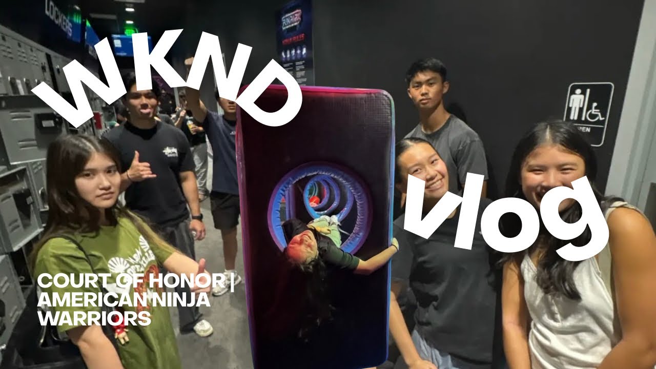 BUSY WEEKEND IN MY LIFE | DJI OSMO POCKET DUPE | AMERICAN NINJA WARRIORS
