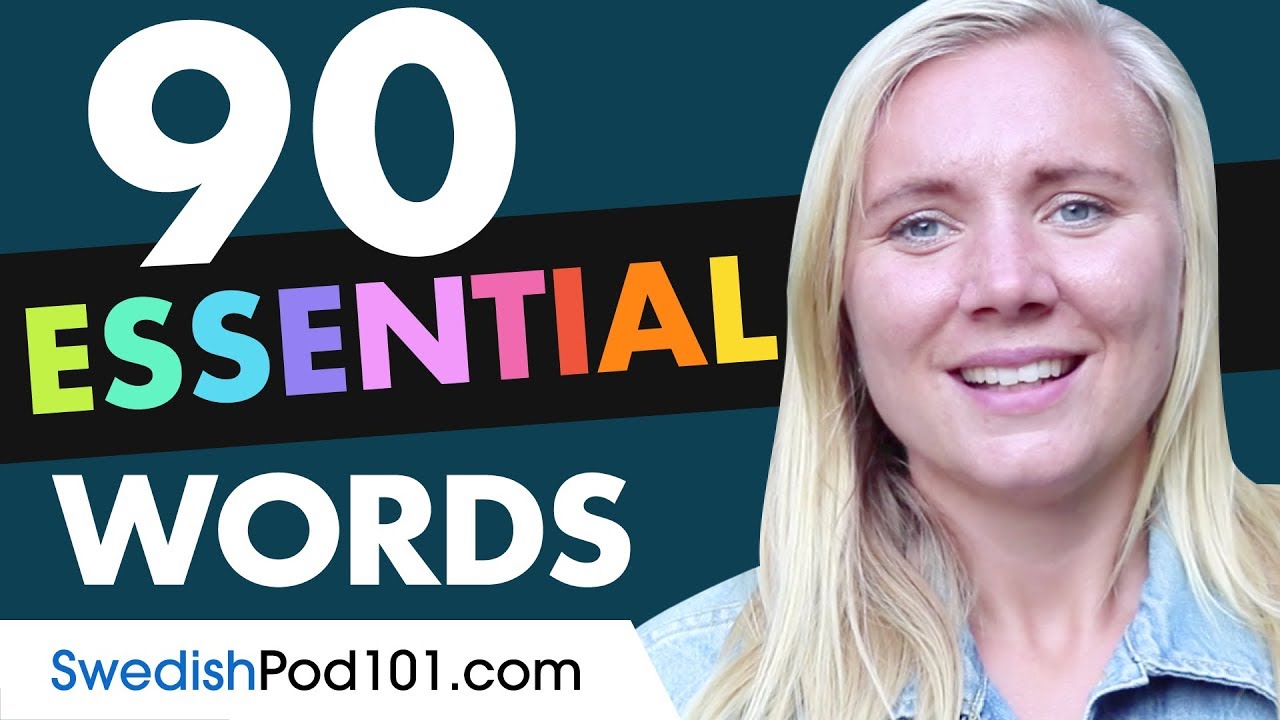 90 Swedish Words You'll Hear in Conversations!