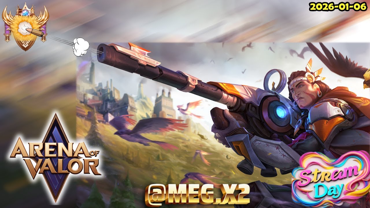LIVESTREAM -  Last day for the 2025 version. UPDATE coming tomorrow! - Arena of Valor (AOV NA)