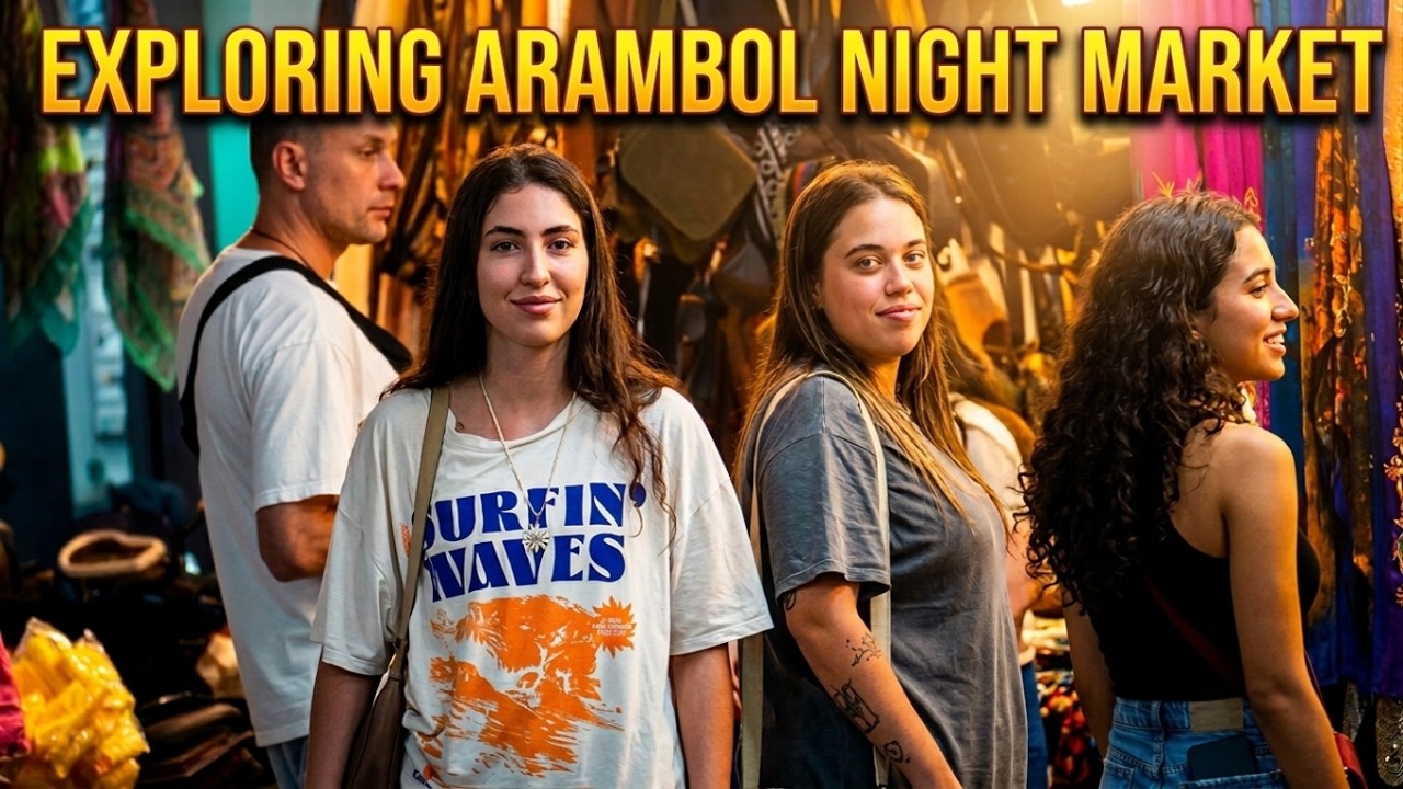 Arambol Night Street and Foreigners | Arambol Goa Nightlife