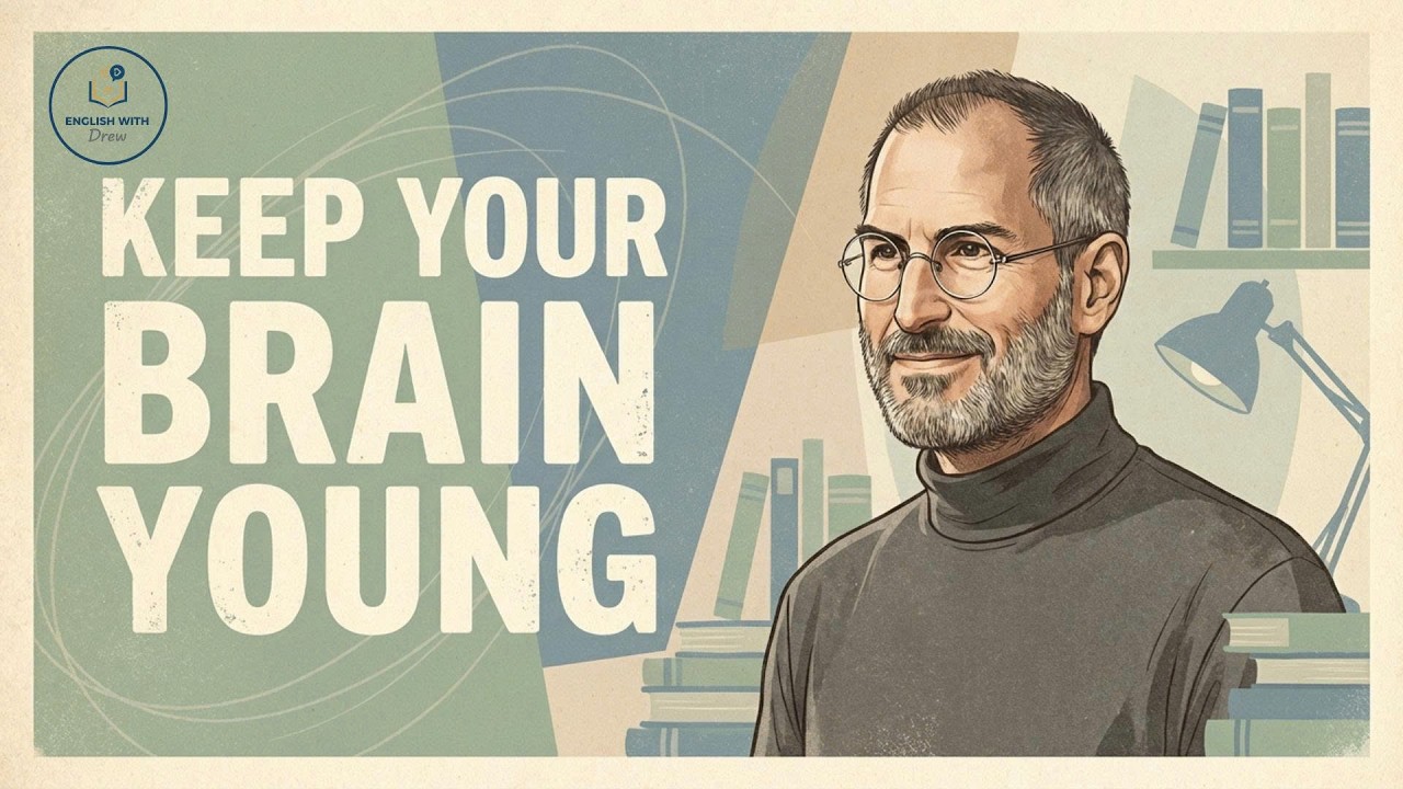7 Habits to Keep Your Brain Young & Sharp | Graded Reader ✅  English Listening Practice 🎧