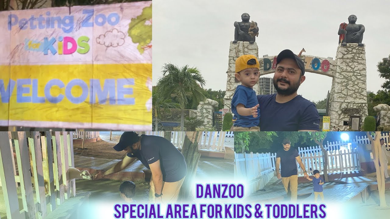 Danzoo petting zoo| dedicated area for kids and toddlers #bahriatownkarachi 