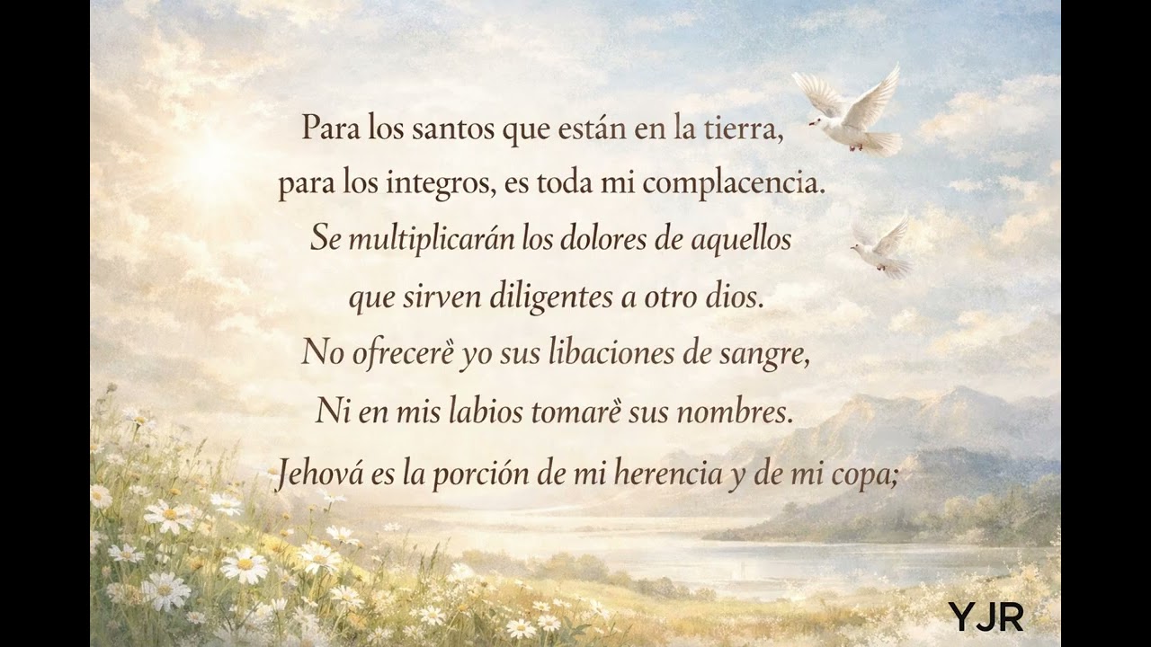 Salmo 16 — El Señor es mi herencia y mi segurid