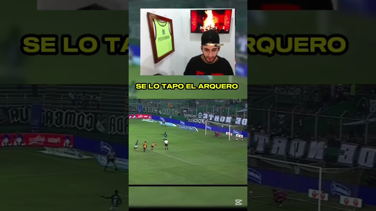 Se lo tapo el arquero #futbol #ligabetplay #zebazmh