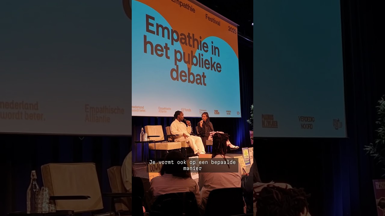 Akwasi in gesprek met Mandy Woelkens over &lsquo;Ik Zal Er Zijn&rdquo; tijdens De Dag v/d Empathie op 3 Mei &lsquo;25.