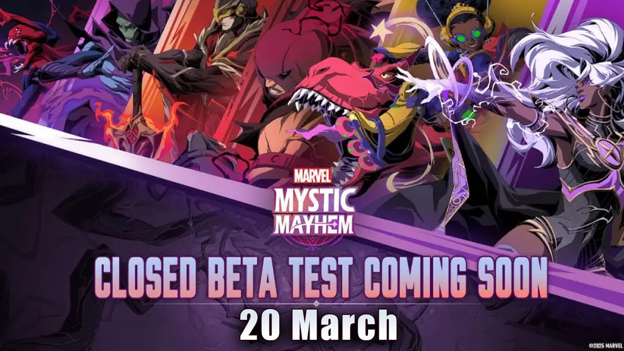 New CBT Test 2 0 Pre-Register Now! Marvel Mystic Mayhem