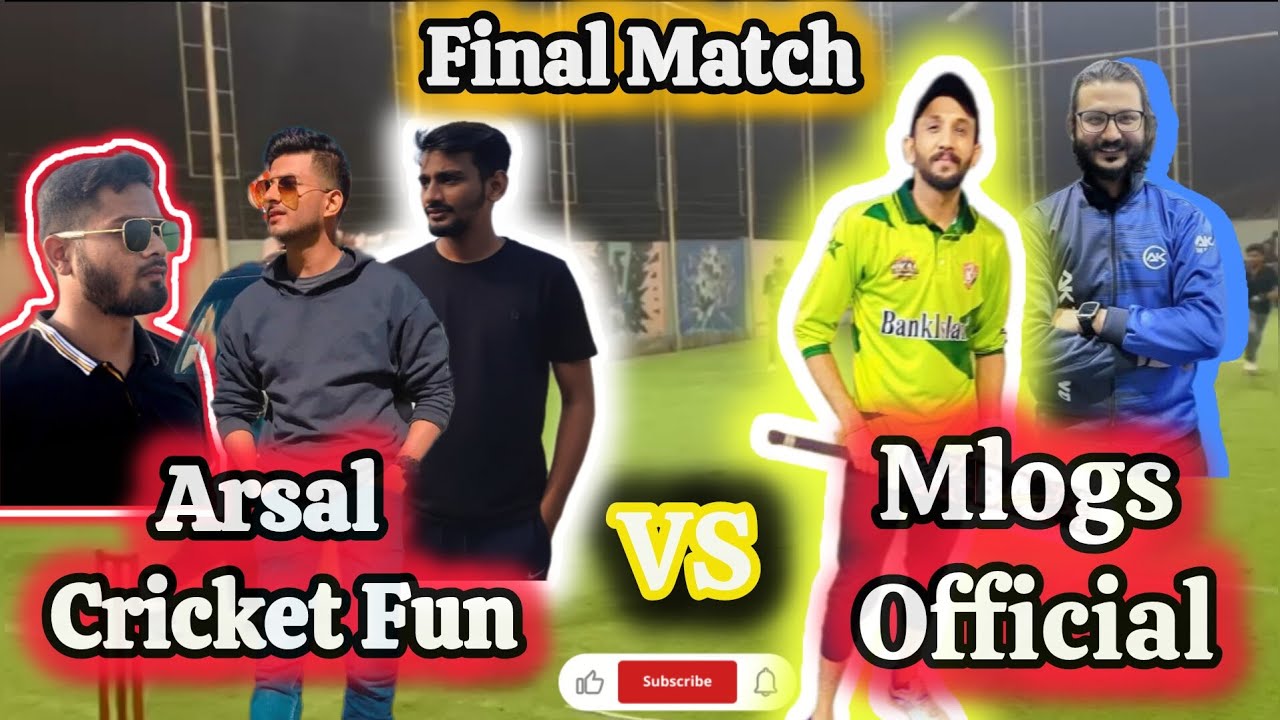 Last Ball 4 Runs Needed 😳 | Adeel Hero Ban Gaya! |Mlogs Official  vs Arsal Cricket Fun 🏏