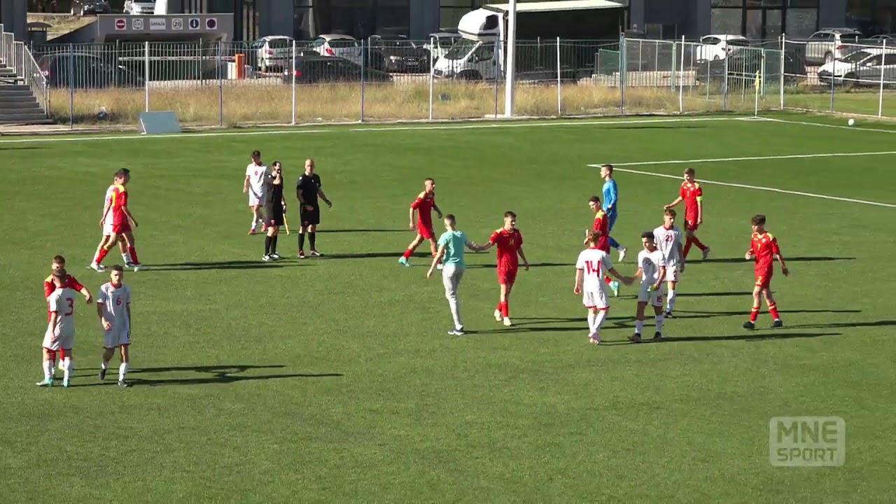Prijateljska utakmica U16 | Crna Gora vs Sjeverna Makedonija | LIVE