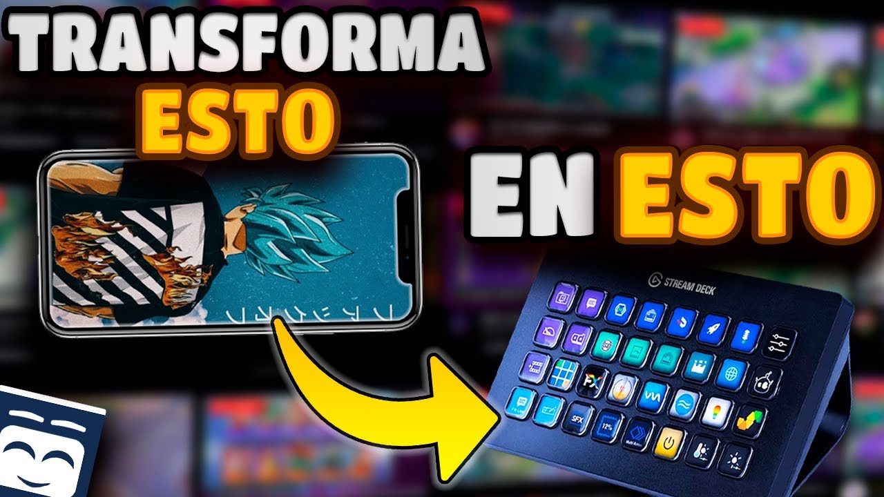 STREAMDECK GRATIS EN TU CELULAR | TUTORIAL SAMMI DECK | INSTALACION Y COMANDOS BÁSICOS