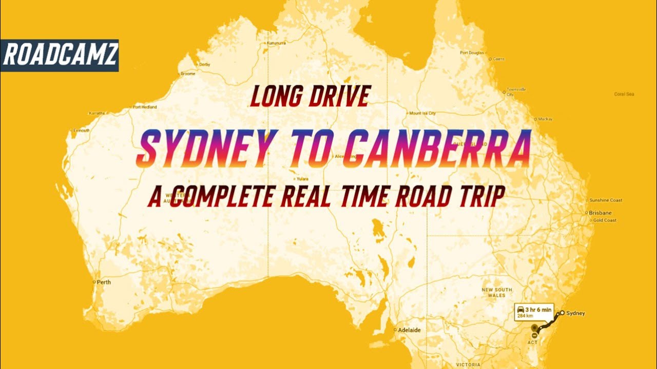 Sydney to Canberra | Australia Travel Realtime Driving 🚗 🇦🇺