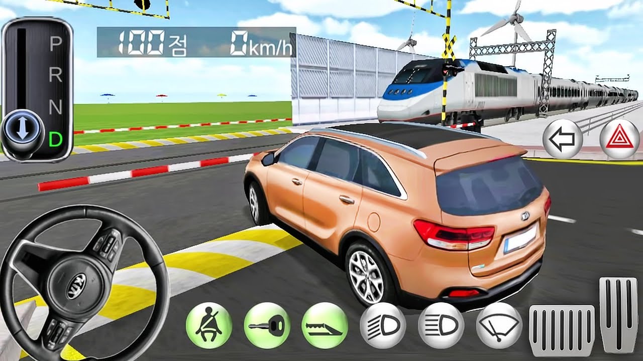 Korean Car Kia Driving Simulator - Driver's License Examination Simulation - Best Android Gameplay