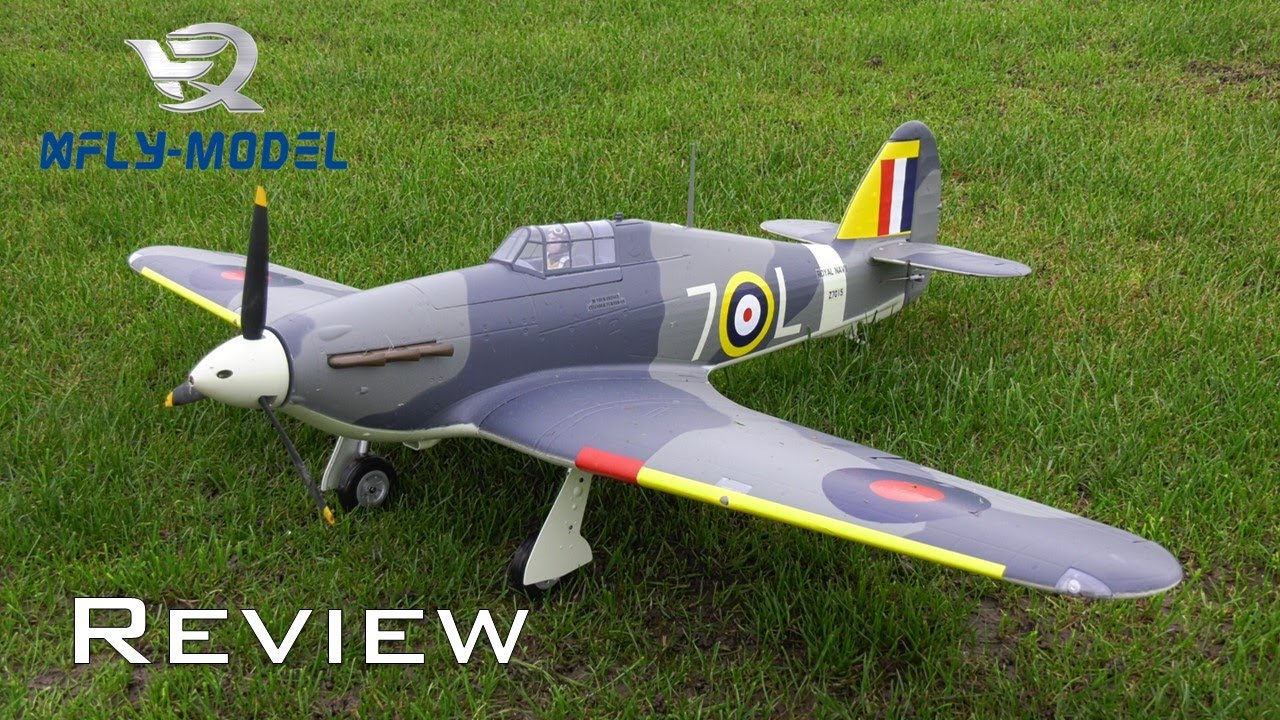Сборка и обзор X-Fly Hawker Hurricane