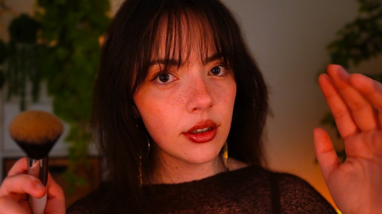 ASMR If Your Mind Won&rsquo;t Turn Off&hellip;Watch This 🌙 (guided breaths, imagery, meditation, affirmations)