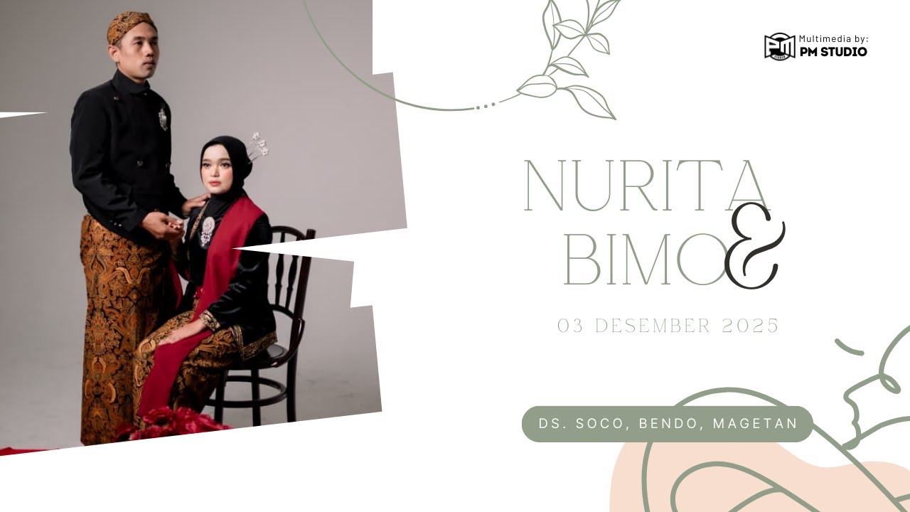 Live! Musik Wedding Nurita & Bimo - Rabu, 03 Desember 2025 Ds. Soco, Bendo, Magetan