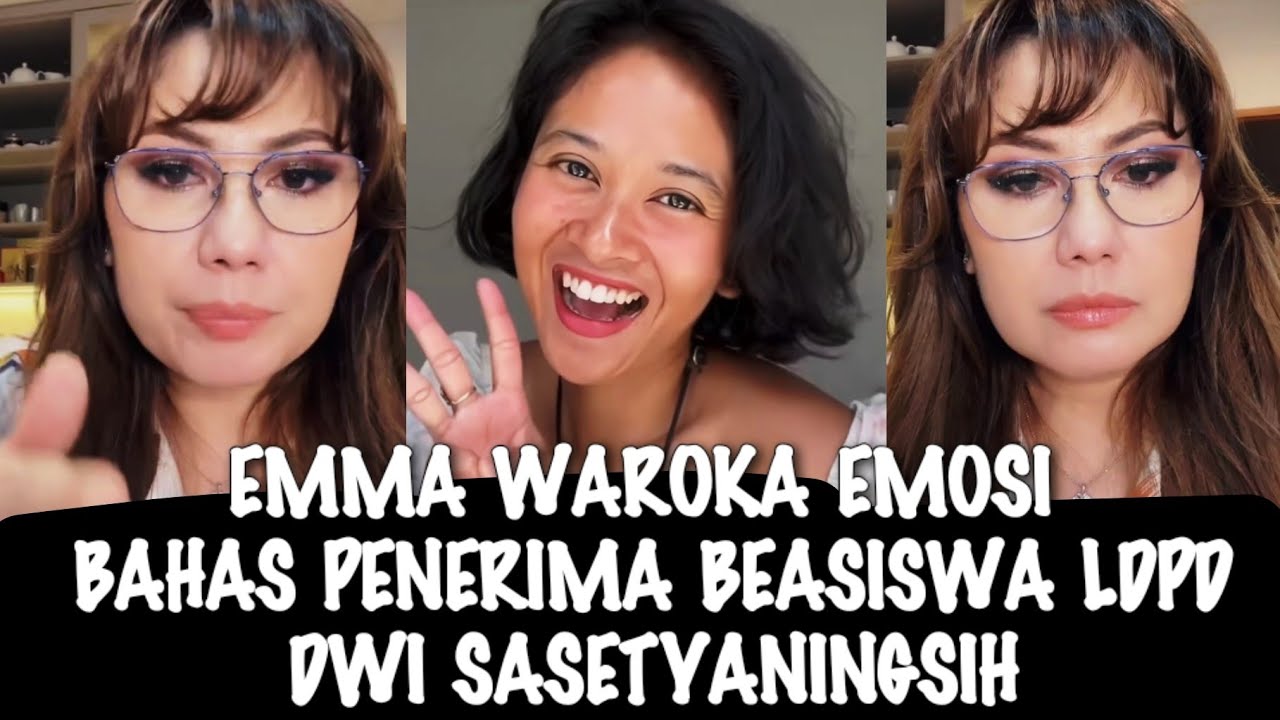 GEGER√√√ EMMA WAROKA EMOSI BAHAS PENERIMA BEASISWA LDPD DWI SASETYANINGSIH 