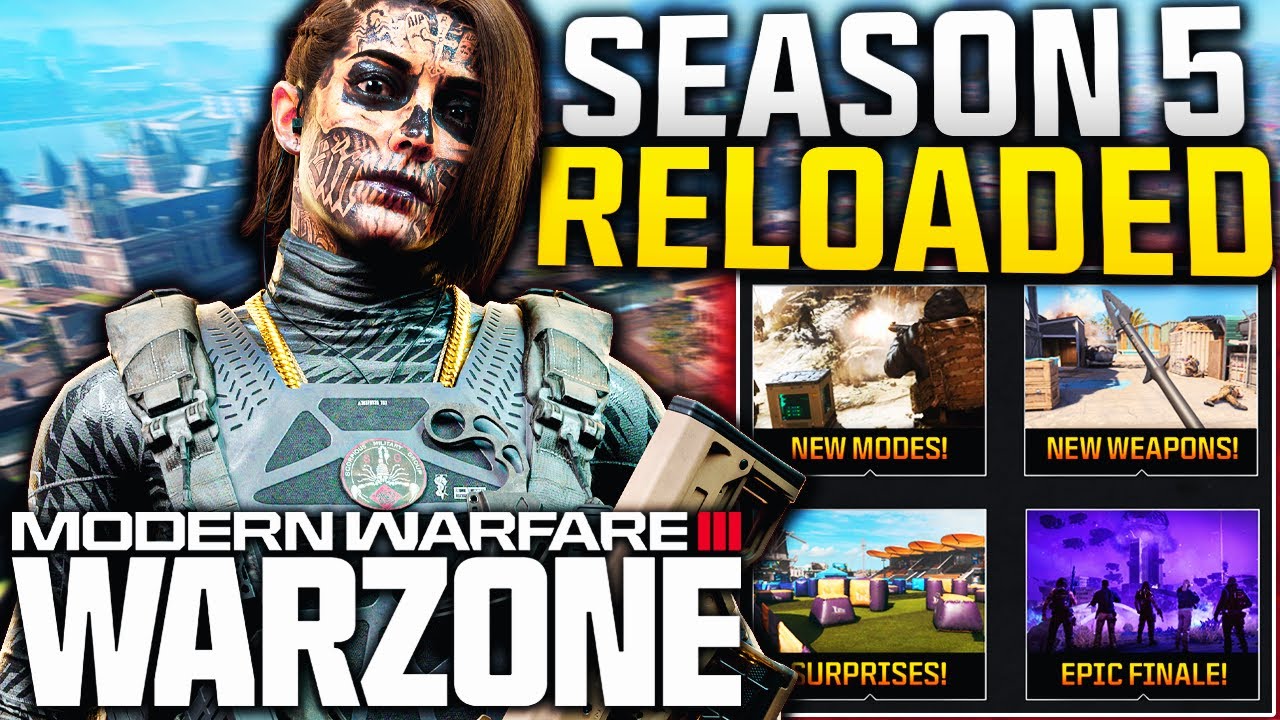WARZONE: The Major SEASON 5 RELOADED UPDATE...