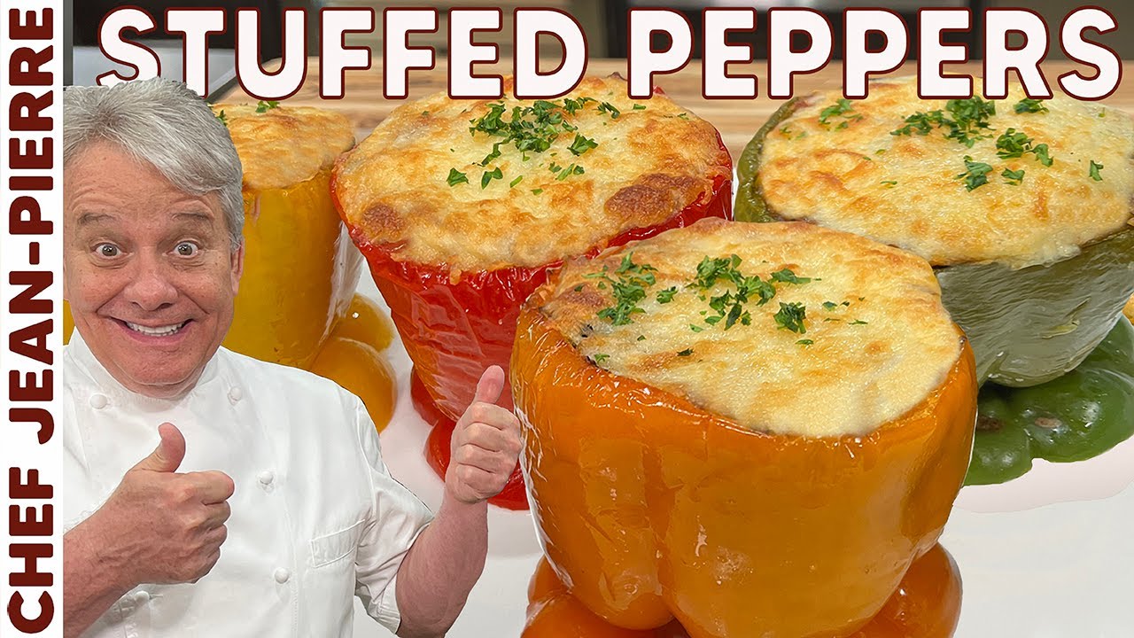 How To Make Easy Stuffed Bell Peppers | Chef Jean-Pierre