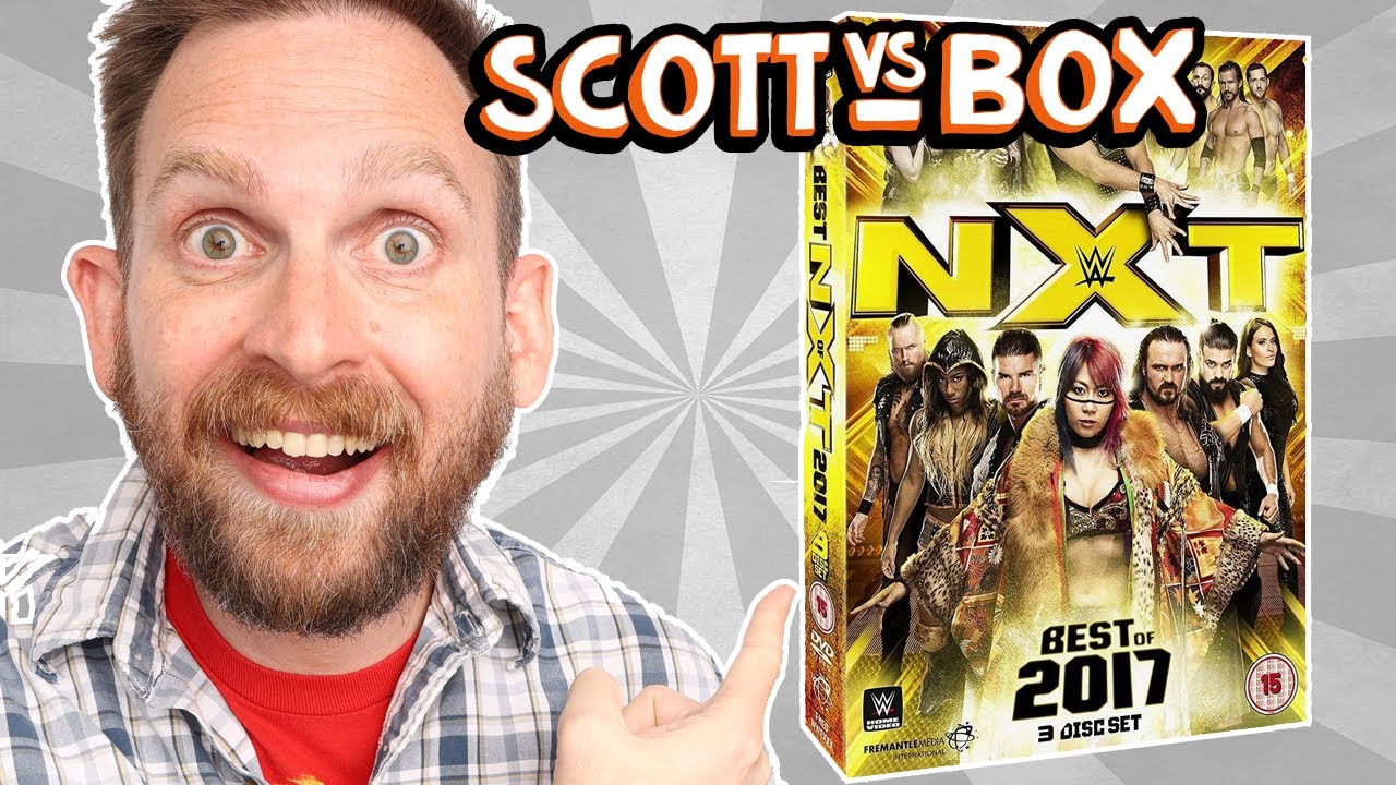 WWE NXT Best of 2017 DVD 3 Disc Set Unboxing