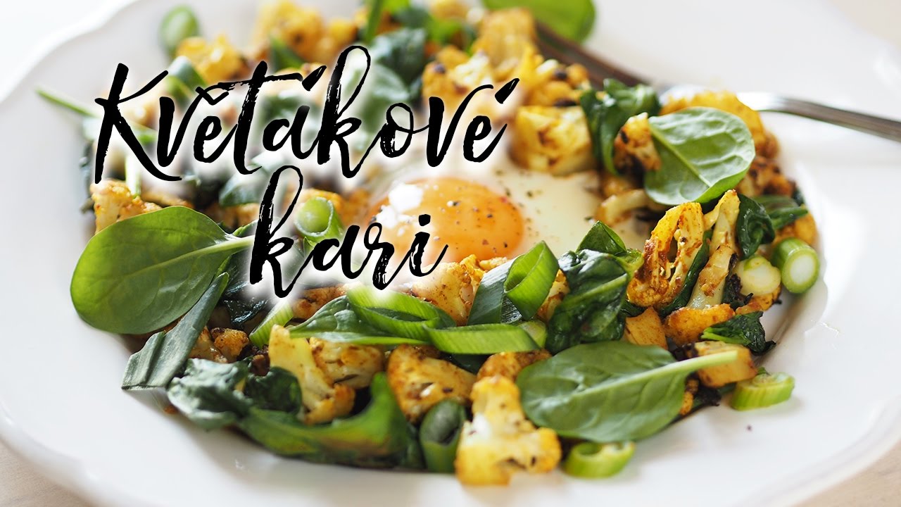 RECEPT | Květákové kari!