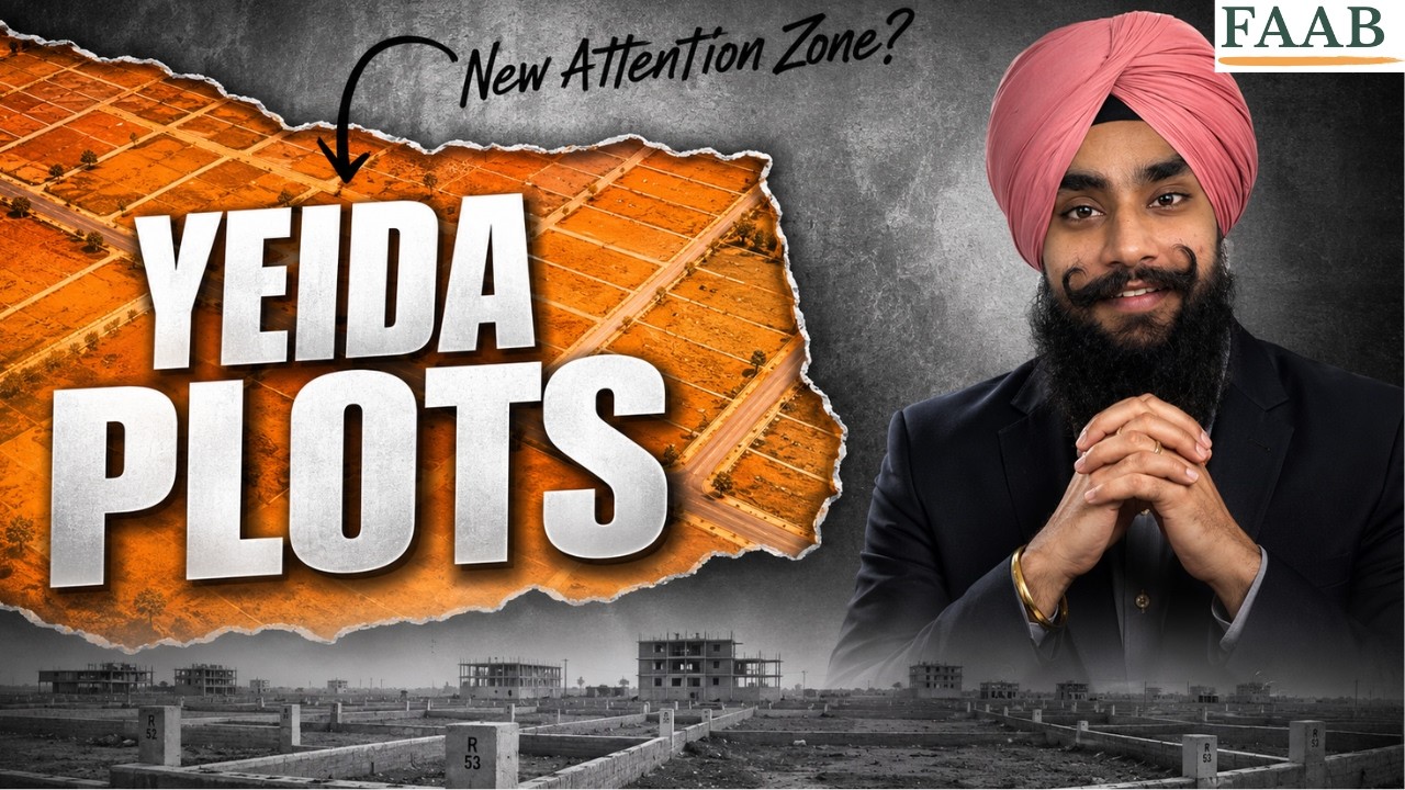 JEWAR Airport Corridor is Changing Everything! Will YEIDA Plots be the Biggest Beneficiary?