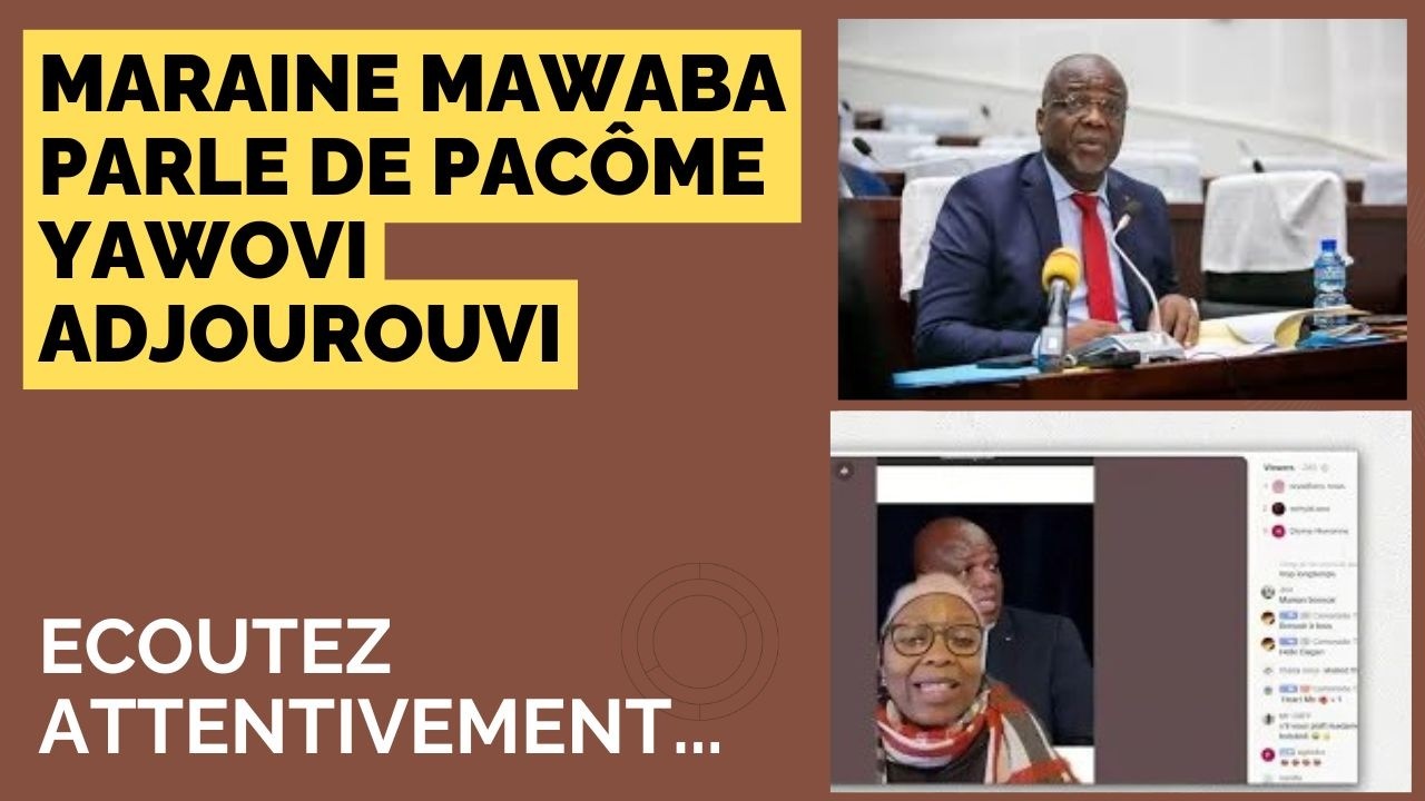 TOGO: Maraine Mawaba Parle De Pacôme Yawovi Adjourouvi - Ewuilo TV